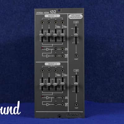 Roland System-100M Model 132 AUDIO MIXER and voltage processor in Very Good++. image 3