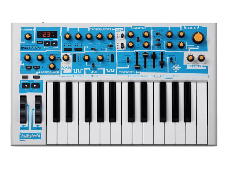 Novation Bass Station II Analog Keyboard Synthesizer Swifty Edition image 1