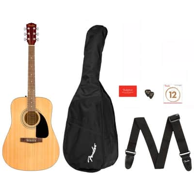 FENDER FA-115 PK Dreadnought Pack Akustik-Gitarrenpaket natural image 1