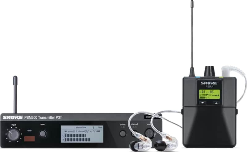 Shure PSM 300 P3TRA215CL Wireless In-Ear Monitor System, J13 Band image 1