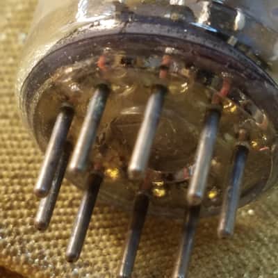 Telefunken 6DJ8 AT1000 Weak Vacuum Tube <> bottom ECC88 dual triode 1959-1972 image 11