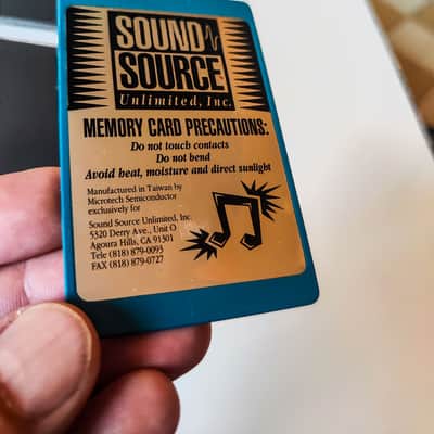 Sound Source Unlimited – WS06 Hybrid Synthesis - Performance Data Card for Korg Wavestation image 2
