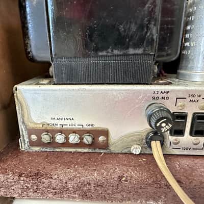 Vintage The Fisher Wide-Band FM Multiplex Tube Receiver Model 500-C image 8