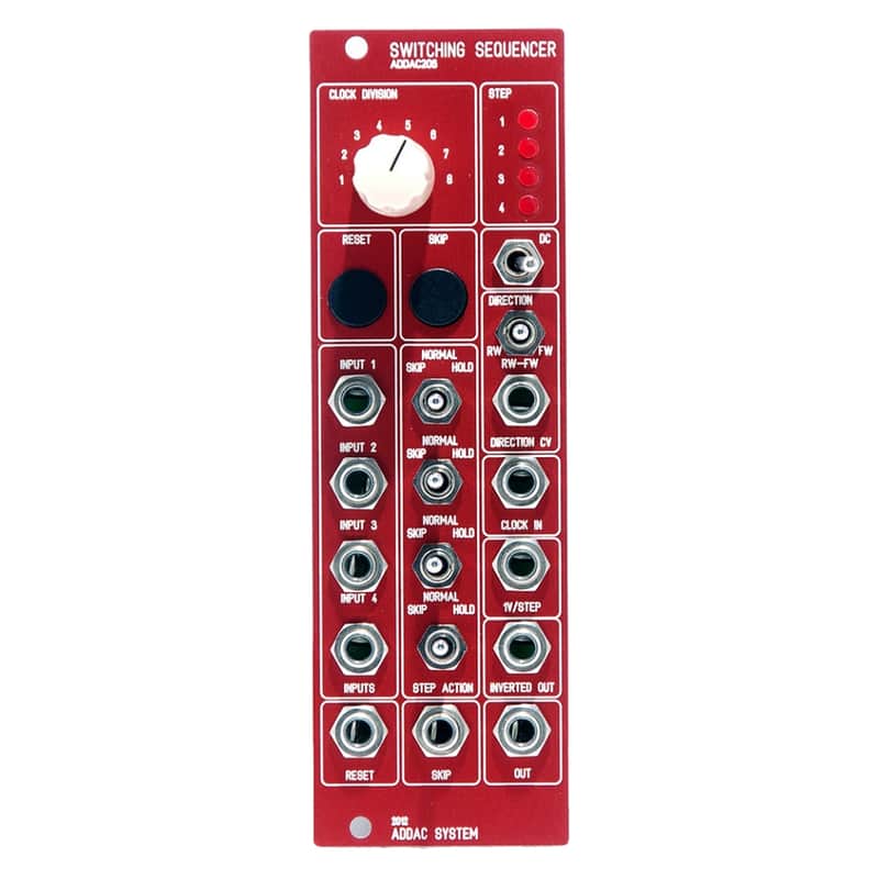 ADDAC 206 Switching Sequencer Eurorack Switch Module (ADDAC206) image 1