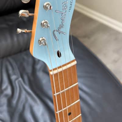 Squier Classic Vibe ’50s FSR Telecaster – Brad Paisley La Brea Pickups, Locking Tuners, Matching Headstock, Pro Fretwork – 7 lbs 8 oz image 3