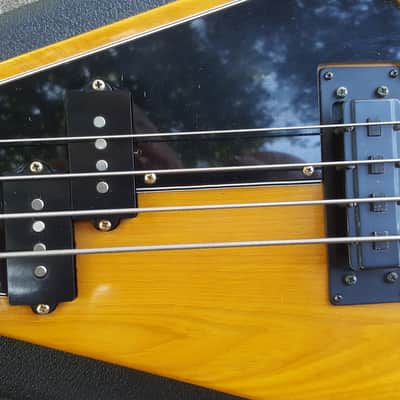 IBANEZ ROCKET ROLL BASS 1976 clear yellow - OBO image 18