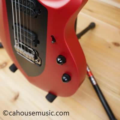 Sterling MAJ100 John Petrucci Signature Majesty - Ice Crimson Red With Gig Bag image 7