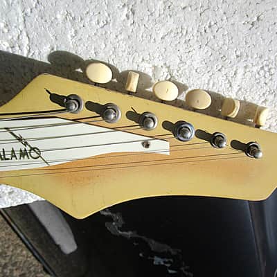 Alamo Fiesta Guitar, 1960's , Antonio, Texas, USA, 3 PU's, Case image 3
