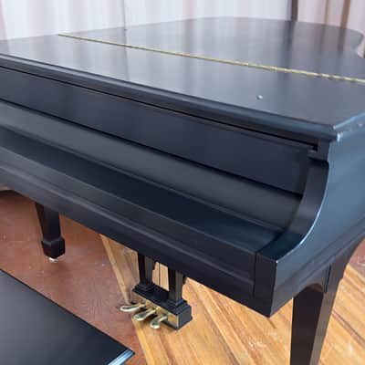 Steinway & Sons Model L 1974 - Ebony Satin image 12