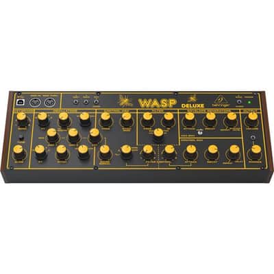Behringer WASP DELUXE Legendary Analog Synthesizer with Dual OSCs, Multi-Mode VCF, 16-Voice Poly Chain and Eurorack Format image 2