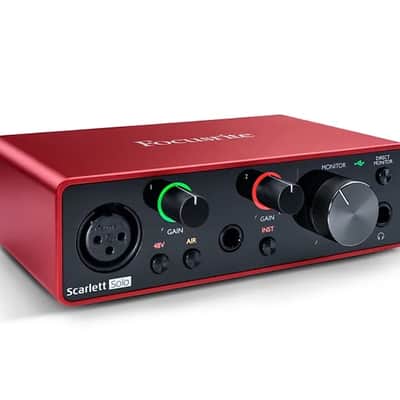 Focusrite Scarlett Solo (3rd Gen) - Brand New image 1