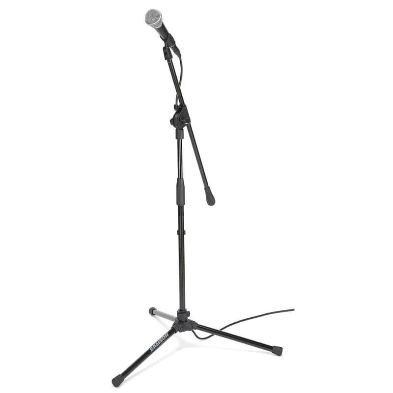 Samson VP10X Microphone Value Pack with R21, Clip, Boom Stand, and 18' XLR Cable image 1