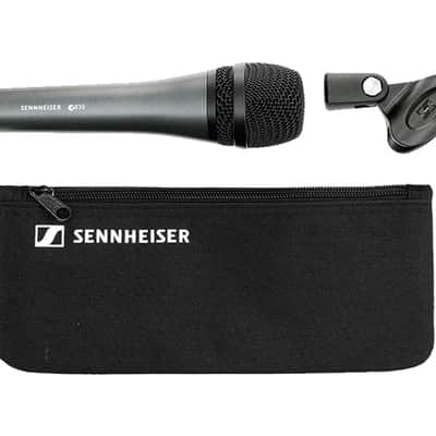 Sennheiser e835 Cardioid Dynamic Handheld Vocal Microphone w/ Mic Clip
