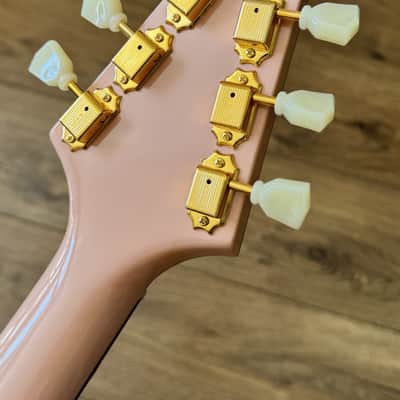 2023 Gibson Custom Shop 1958 Reissue Flying V Shell Pink Gibson Garage Exclusive image 9