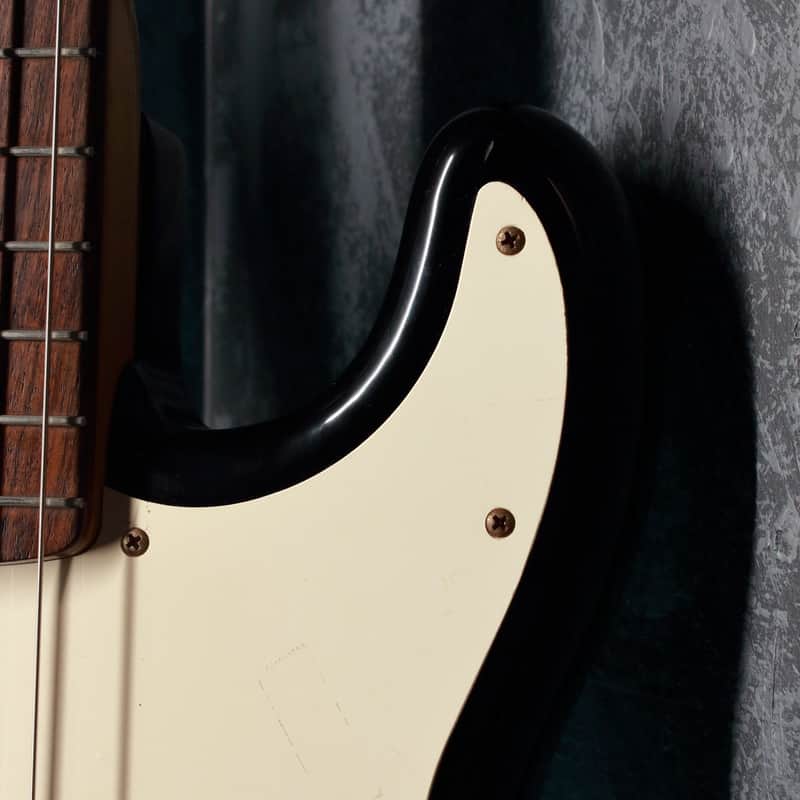 Squier Japan Silver Series Precision Bass SPB33 Black 1993 | Reverb