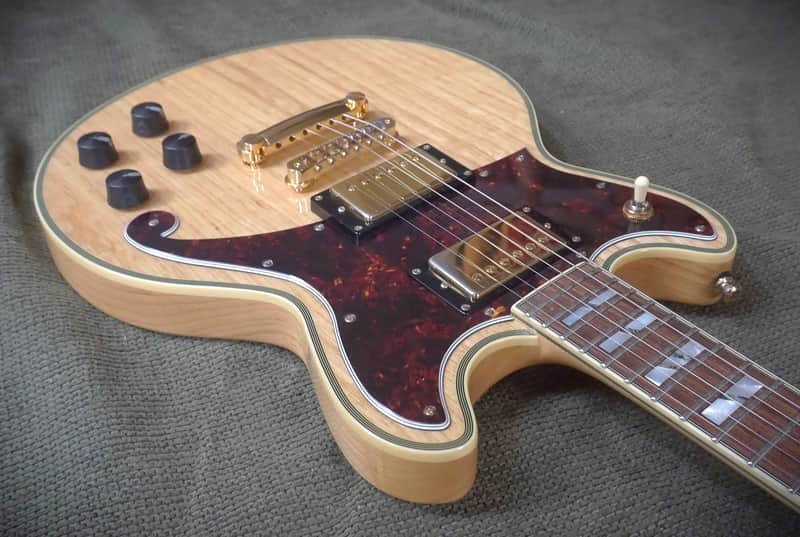 D'Angelico Deluxe Brighton 2019 - 2020 - Natural Swamp Ash image 1