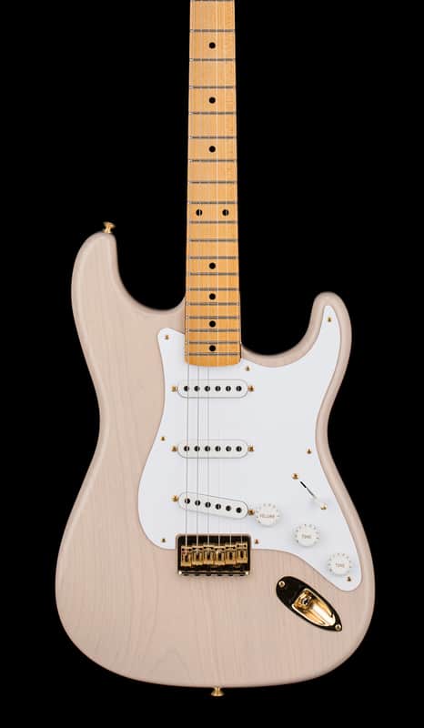 Fender Custom Shop Limited Edition 1954 Hardtail Stratocaster Deluxe Closet Classic - Dirty White Blonde #0341 image 1