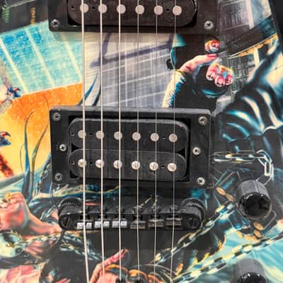 Dean VMNT Dave Mustaine "Rust in Peace" Signature Flying V – Excellent Condition – w/ Dean Hardshell Case image 4
