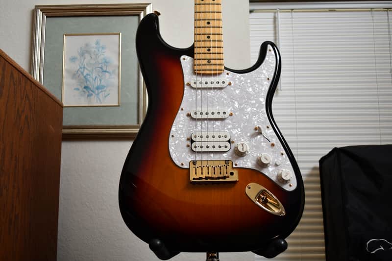 Fender American Design Series Modern Stratocaster 2014 - Tobacco Burst 3 Color image 1