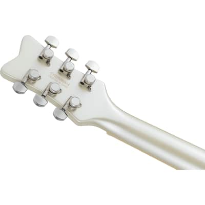Immagine Gretsch Electromatic Premier Jet EB Vintage Pearl - Single Cut Electric Guitar - 6