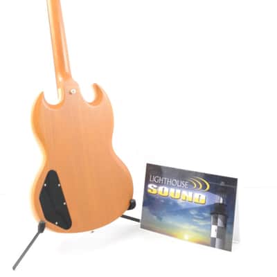 2007 Gibson SG Supreme 4-String Bass Guitar - Natural AAA Flame Maple w/ OHSC image 4