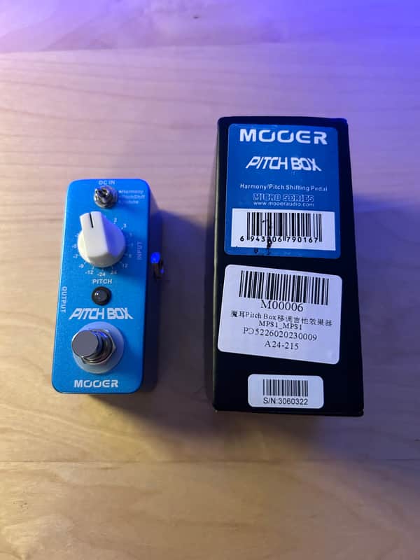 Mooer MPS1 Pitch Box 2010s - Blue image 1