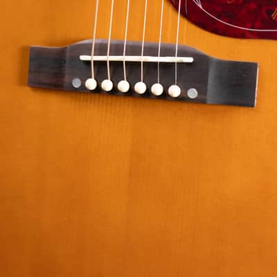 Epiphone Hummingbird Standard EC Acoustic/Electric Guitar - Natural with Gig Bag image 13