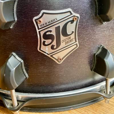 SJC Tour series snare 14x7", black satin stain image 3