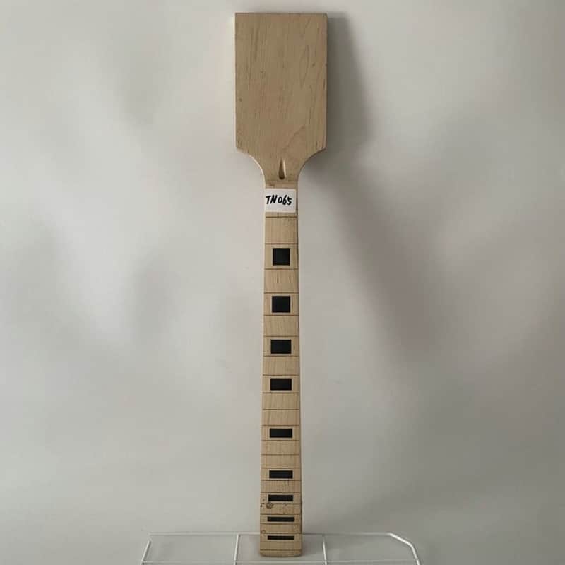 Unfinished Paddle Headstock Les Paul LP Style Guitar Neck image 1