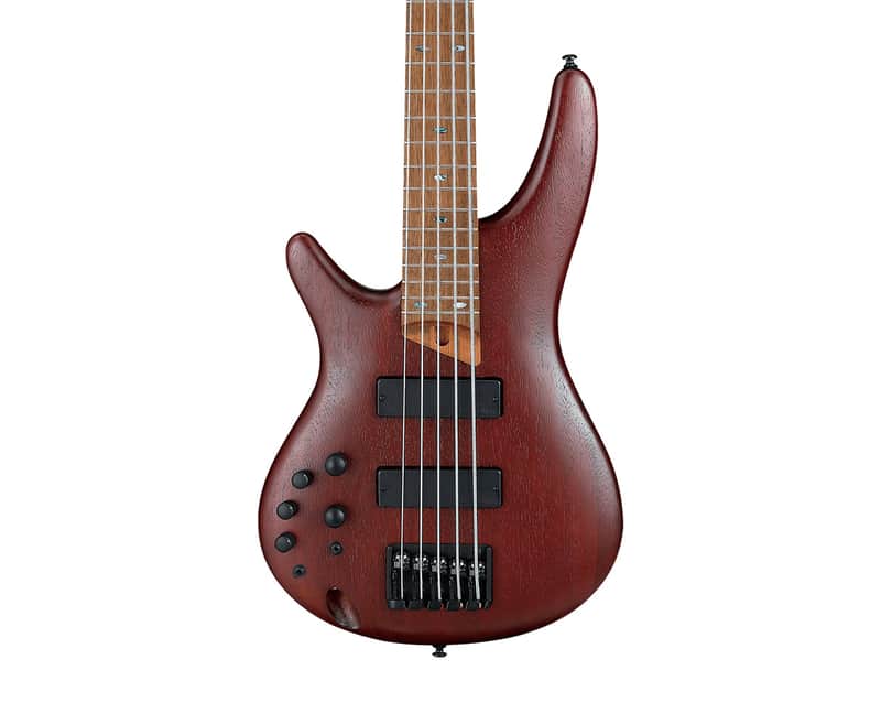 Used Ibanez SR505ELBM SR Standard Left Handed 5-String Bass - Brown Mahogany image 1