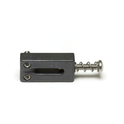 Graph Tech String Saver Black Bridge Saddles Set for Strat & Tele, 2-1/16" Space image 5