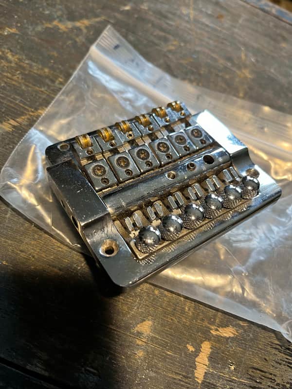 Guitarbar Fake Kahler Top mount trem - currently blocked 80's - chr image 1