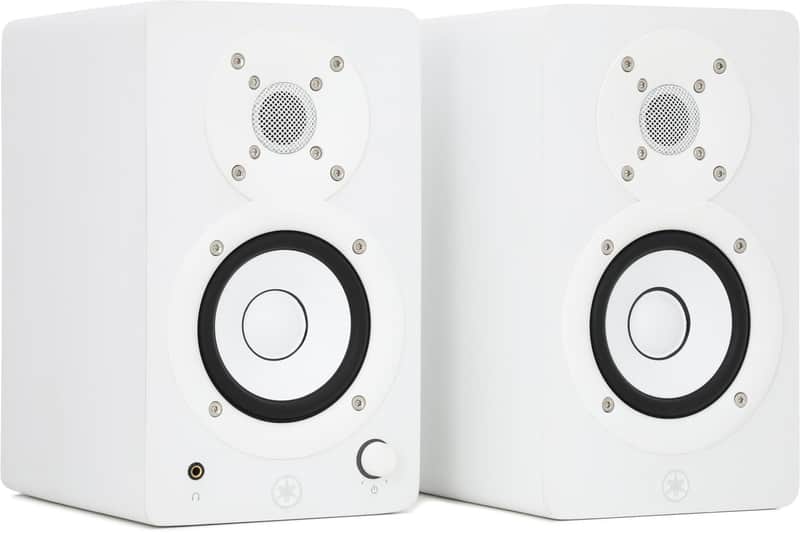 Yamaha HS4 4.5-inch Powered Studio Monitor Pair - White image 1