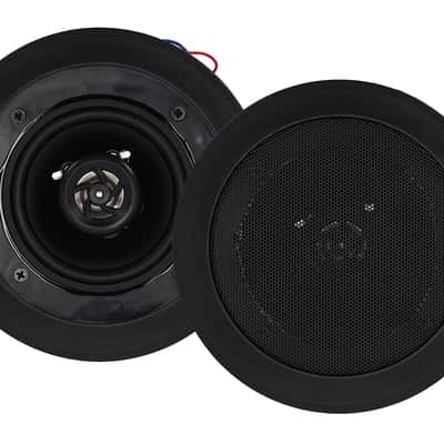 4) Rockville CC4T Black 4" Commercial 70v Ceiling Speakers For Restaurant/Bar image 2