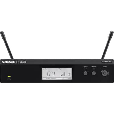 Shure BLX24R/SM58 Rackmount Wireless Handheld Microphone System with SM58 Capsule (H10: 542 to 572 MHz) (B-Stock) image 3