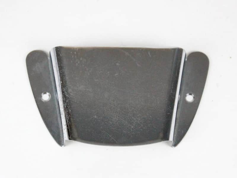 1953 Fender Precision Bass Bridge Cover Original Chrome Ashtray Vintage Pre-CBS P-Bass 1950s image 1