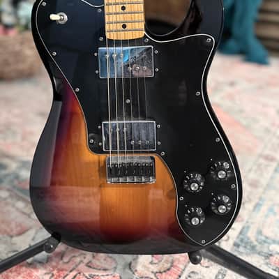 Fender Telecaster vintera deluxe 2019-2022 - Sunburst image 2