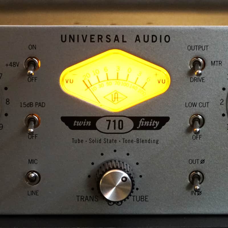 2009 – Present Universal Audio 710 Twin-Finity Microphone Prea…