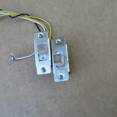 Vintage Teisco Pots Switch Input Jack Wiring Harness Fits National Univox Sakai Holiday Polaris Kay Kent image 3