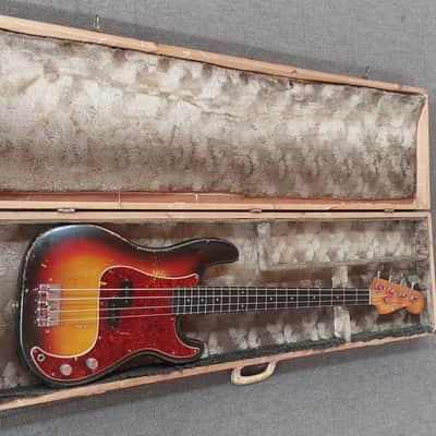 Fender Precision Bass 1962 -(Beatles & Stones support act owned) image 13