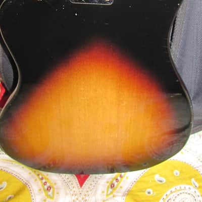 Guyatone 2 PU Sekova/Teisco 1965 Brown Violin Sunburst image 7