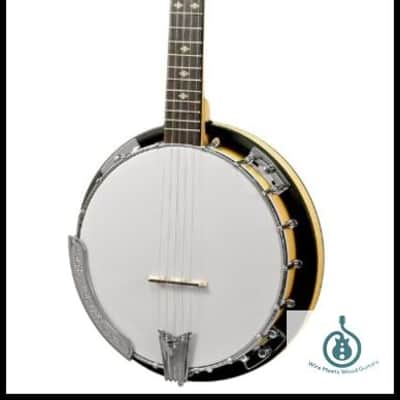 Gold Tone CC-100RW Cripple Creek Resonator Banjo w/ Wide Fingerboard w/ Bag image 3