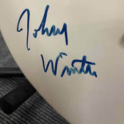 Signed Johnny & Edgar Winter S Type - white image 5
