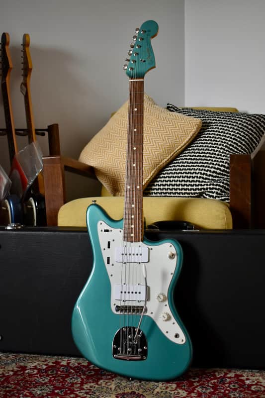 2002 Fender Japan JM66 Jazzmaster Ocean Turquoise Metallic, CIJ