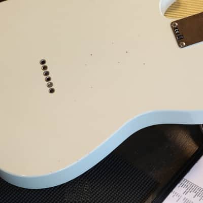 Unplayed! 2025 Fender Custom Shop Jimmy Page Mirrored Telecaster Electric Guitar White Blonde + COA OHSC image 17