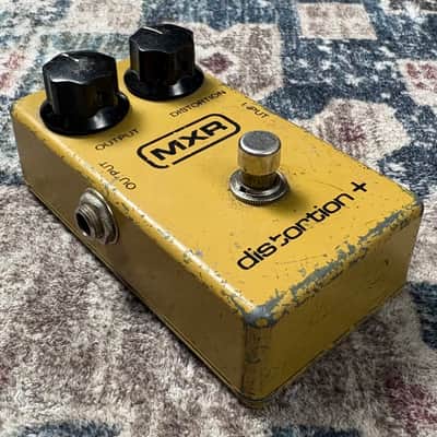 1981 MXR Distortion + Plus Vintage Block Logo Guitar Effect Pedal! image 3