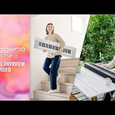 Yamaha Piaggero NP-15 White Portable 61-Key Portable Keyboard image 3
