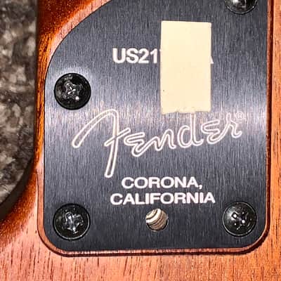 2021 Fender American Acoustasonic Series Jazzmaster electric acoustic guitar made in the usa sunburst image 5