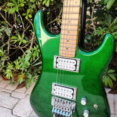 Kramer Limited Edition Pacer Electric Green Sparkle Guitar 2016 image 9