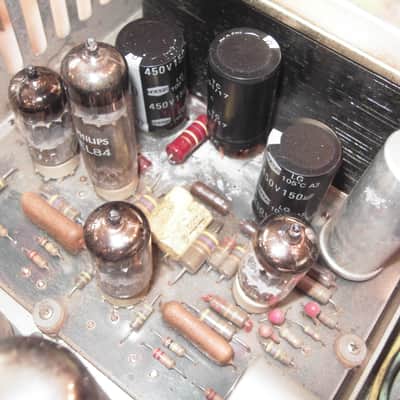 Röhrenverstärker Binson PO 601-200 70er Italien tube amp italy image 5